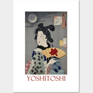 Brothel Geisha by Tsukioka Yoshitoshi Posters and Art